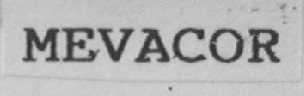 MEVACOR