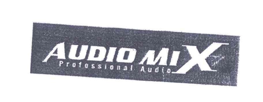 AUDIO MIX PROFESSIONAL AUDIO