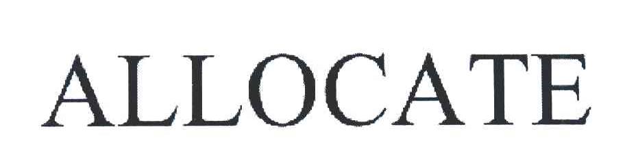 ALLOCATE