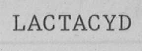 LACTACYD