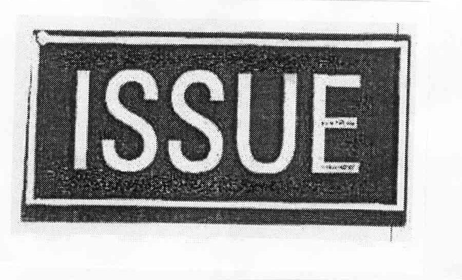 ISSUE