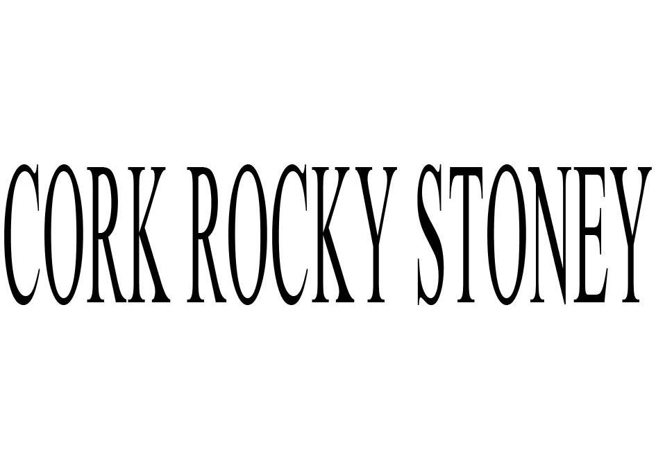 CORK ROCKY STONEY