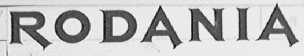 RODANIA