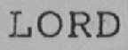 LORD