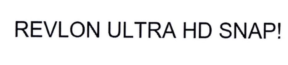 REVLON ULTRA HD SNAP！