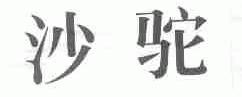 沙驼