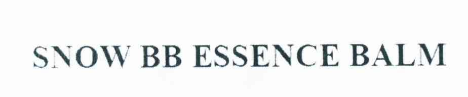 SNOW BB ESSENCE BALM