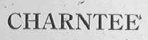 CHARNTEE