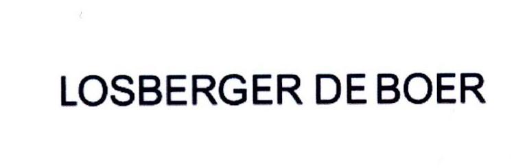 LOSBERGER DE BOER