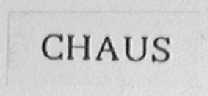 CHAUS