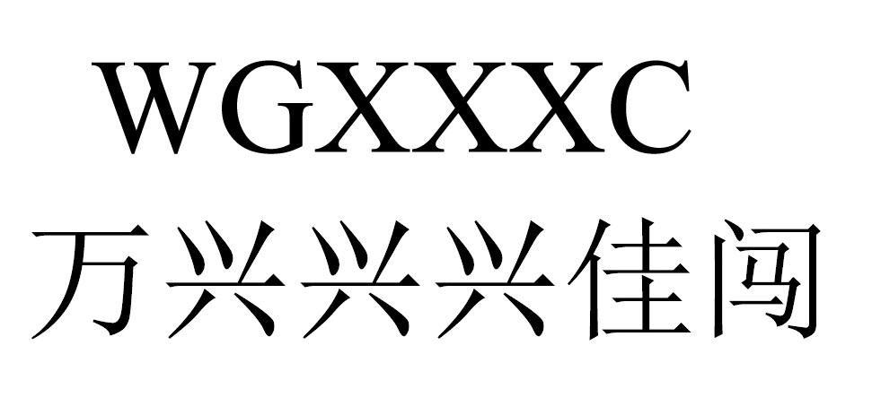 WGXXXC 万兴兴兴佳闯