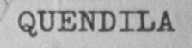 QUENDILA