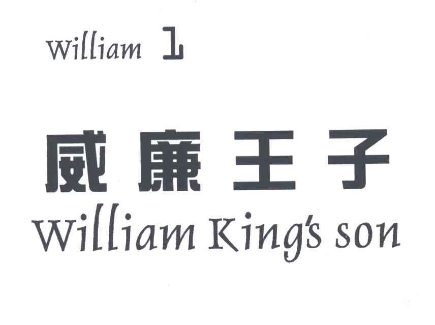 威廉王子;WILLIAM KING S SON;WILLIAM