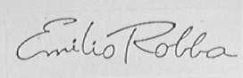 EMILIO ROBBA