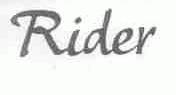 RIDER