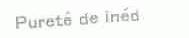 PURETE DE INED