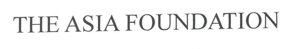THE ASIA FOUNDATION