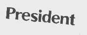 PRESIDENT