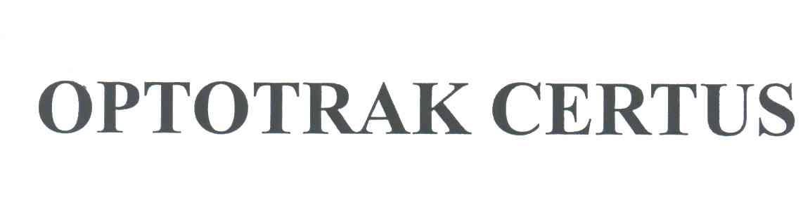 OPTOTRAK CERTUS