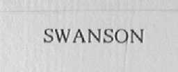 SWANSON