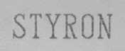 STYRON