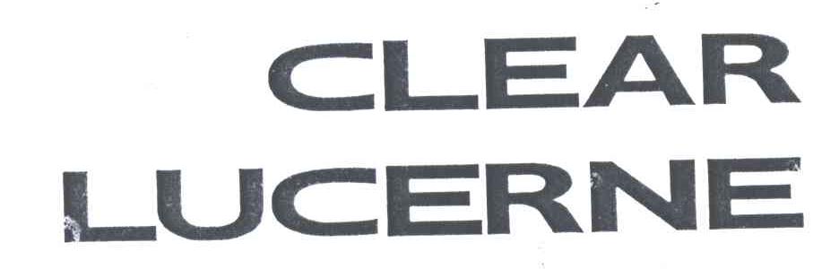 CLEAR LUCERNE