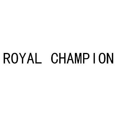 ROYAL CHAMPION