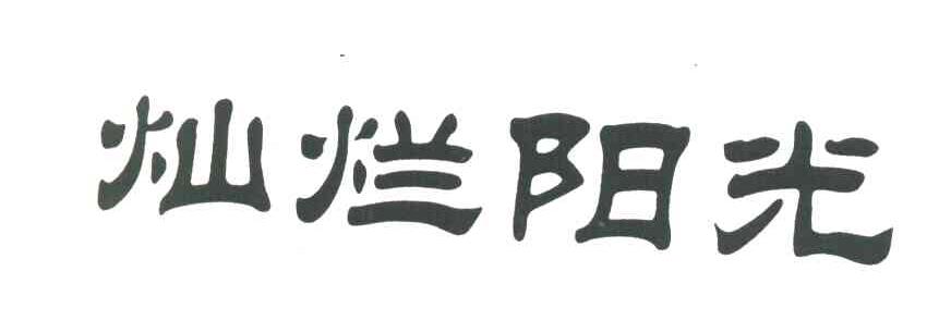 灿烂阳光