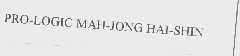 PRO-LOGIC MAH-JONG HAI-SHIN