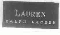 LAUREN RALDH LAUREN
