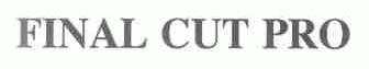 FINAL CUT PRO