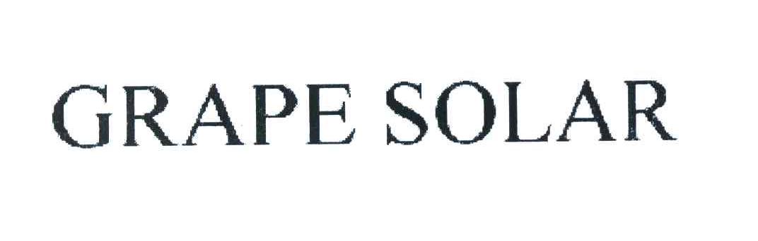 GRAPESOLAR