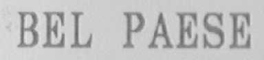 BEL PAESE