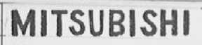MITSUBISHI