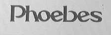 PHOEBES
