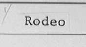 RODEO