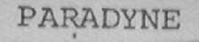 PARADYNE