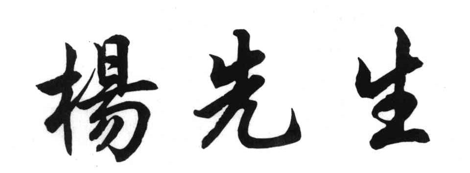 杨先生