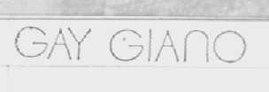 GAY GIANO