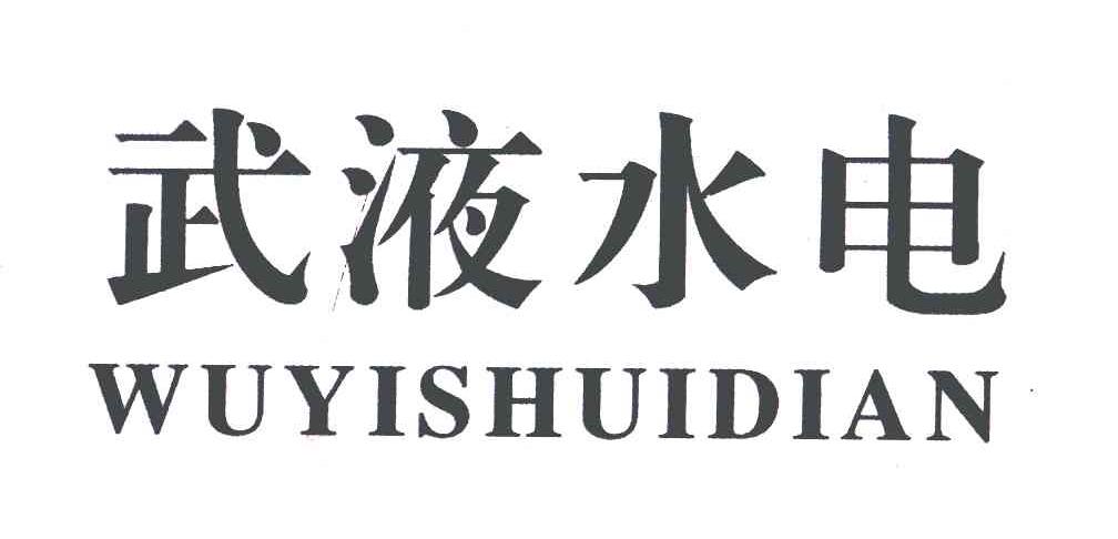 武液水电;WU YI SHUI DIAN
