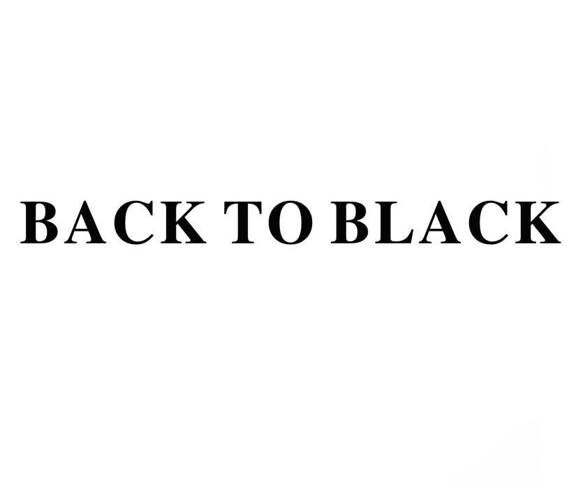 BACK TO BLACK