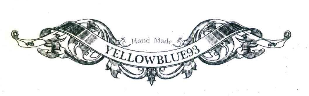 HAND MADE YELLOWBLUE93