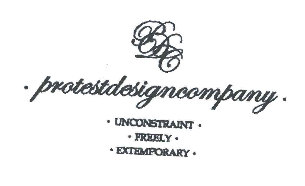 PDC;PROTESTDESIGNCOMPANY;UNCONSTRAINT FREELY EXTEMPORARY