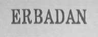 ERBADAN
