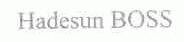 HADESUN BOSS