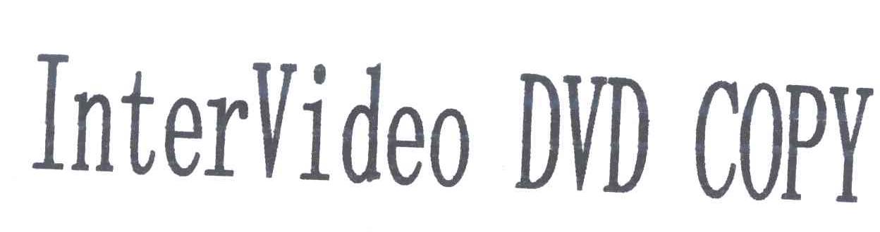 INTERVIDEO DVD COPY