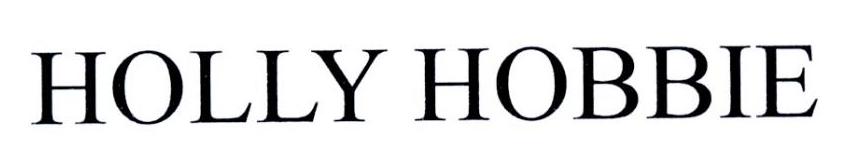 HOLLY HOBBIE