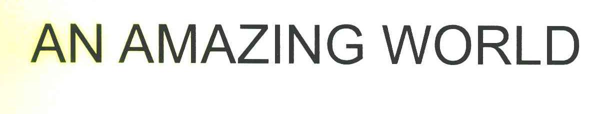 AN AMAZING WORLD