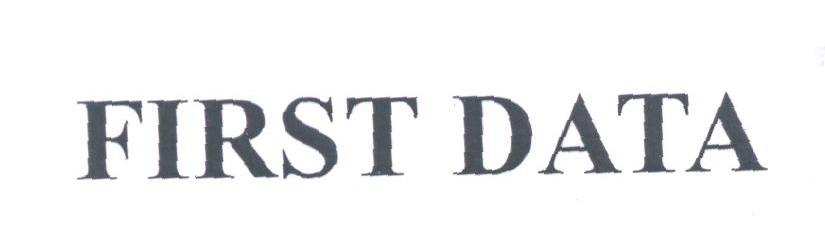 FIRST DATA
