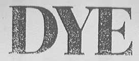 DYE